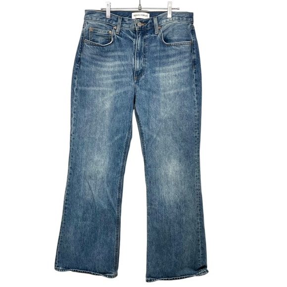 Denim Forum Aritzia The Marianne Mid Loose Flare Relaxed Fit Jeans Women’s 30L - Picture 5 of 13